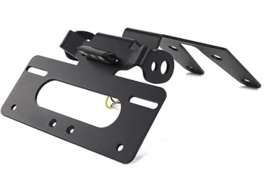 Bracket License Plate Holder LED Light Motorcycle Eliminator Number Plate Compatible With Suzuki GSX-S1000 GT 2022 2023