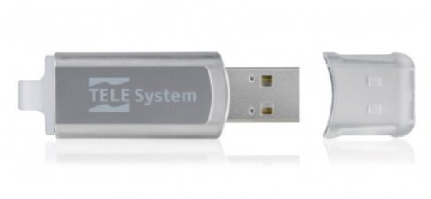TELE System 21090010 Gris clé usb