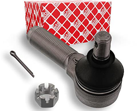 febi bilstein 43253 Spurstangenendstück mit Kronenmutter und Splint, 1 Stück