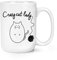 Ball of Yarn Crazy Cat Lady 15oz Large Cup Mug