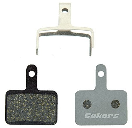 Gekors Disc Brake Pads for Shimano/Tektro/TRP (semi-metallic with lightweight aluminium backing)
