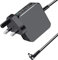 DTK 19V 3.42A 65W Laptop Charger, PC Power Cord Supply Source Plug for ASUS Toshiba MSI aAD883220 X555L N55S V85 K53E K53S X555L X551M X55U X401A Power Supply AC Adapter Tip: 5.5 x 2.5mm