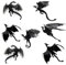 Drachen Wandaufkleber Wandtattoo Drache Wanddeko 3D Spiel Aufkleber Gothic Wandsticker Party Dekoration DIY Home Deko Halloween Wandaufkleber