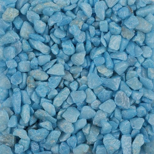 Fuchs seit 1895 Dekosteine Farbsteine Dekogranulat 5-8mm 1000g in versch. Farben, Farbe:hellblau