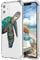 MAYCARI Multicoloured Turtle Case Clear for iPhone 11, Art Animals Design Transparent Shockproof Anti-Scratch Soft Flexible TPU Cover with Air Cushion for Men&Women
