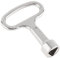 OriGlam Multi-Functional Utility Key Plumbers Tool Key, Triangle Cabinet Spanner Key Socket Keys for Radiators Gas Electric