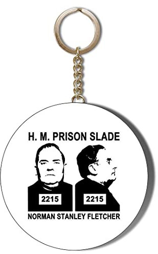 Gift Insanity NORMAN STANLEY FLETCHER, PORRIDGE 55mm KEYRING BOTTLE OPENER