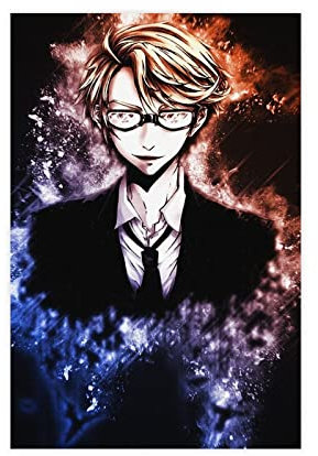 FISH DRAGATE Black Butler Anime Poster 34 Leinwand Poster Schlafzimmer Dekor Sport Landschaft Büro Zimmer Dekor Geschenk ohne Rahmen Stil 40 x 60 cm