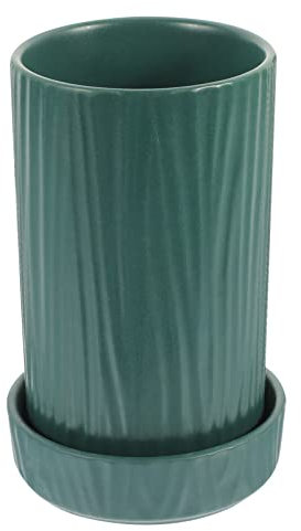 Alipis Keramischer Utensilienhalter Für Und Kochutensilien Eleganter Organisator Für Küche Trocknen Von Löffeln Gabeln Und Essstäbchen Design Grün