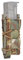 ACEXIER Taktische Magazintasche 9mm Pistole Single Mag Tasche Molle Taschenlampe Tasche Taschenlampe Taschenhalter Jagdmesser Holster Schießen (CP)