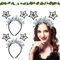 Silvester Haarreif, 2 Stück Happy New Year Haarreifen, 2025 Stirnband Kopfschmuck Haarreifen Silvester, Silvester Deko 2025, Party Haarreif, Kinder Erwachsene Silvester Party Haarschmuck Zubehör