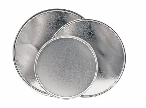 CREATIV DISCOUNT Runde Form für Schmelzgranulat, Set 3 tgl., Ø 140,173,195 mm