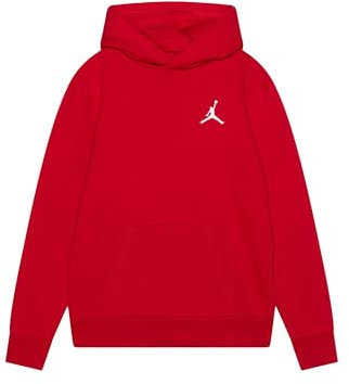 JORDAN Felpa Bambino con Cappuccio Essential Rosso 95C630 R78 Gym Red Bambino 12-13Y