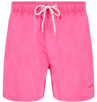 Tokyo Laundry Short de bain classique à séchage rapide pour homme, Namaste 3 - Rose, L