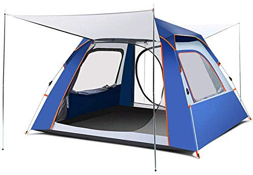 Zelt Outdoor Camping Verdickung Groß Maßstab Vollautomatisches Zelt Wild Camping Regendicht und Regendicht Strand