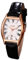 Silverora Damenuhren Rechteckig Uhren Damen: Datum Kalender Klein Tonneau Analoge Quarzwerk Armbanduhren PU Lederarmband Uhr mit römische Ziffern Geschenke für Frauen schwarz