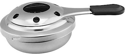 NIYANGLE Scatola stufa ad alcool scaldavivande portatile scalda alimenti portatile bruciatore combustibili per grigliare scaldavivande per buffet abito portacarburante con coperchio
