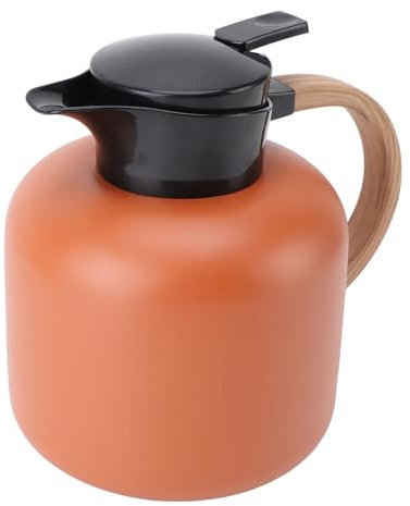 2L Thermal Coffee Carafe, Insulated Stainless Steel Coffee Carafes, Double-Walled Vacuum Coffee Carafe for Keeping Warm