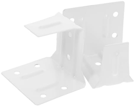 Garneck 2st Rollladenhalterung Fensterrollos Vertikale Jalousiehalterungen Ersatzteile Für Horizontale Jalousien Zubehörteile Für Jalousien Halterung Für Jalousien Weiß Eisen