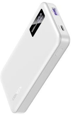 Ugreen 10000mAh Bidirezionale Veloce Ricarica 20W Banca di Potere Bianco