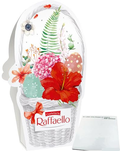 usy Bundle für Raffaello Geschenkkorb für Ostern (120 Packung) + usy Block