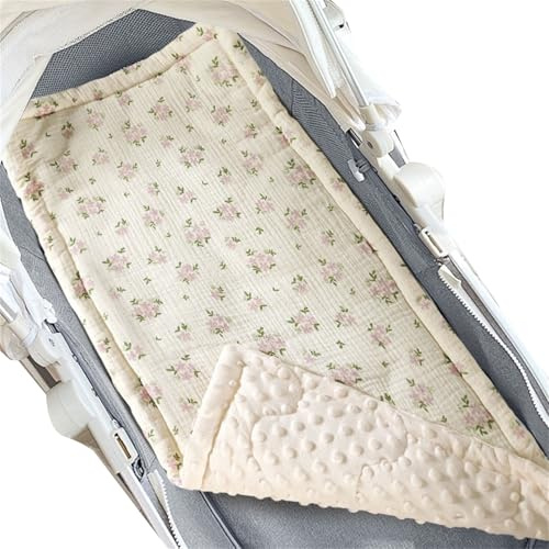 Kinderwagen-Matratze mit bedrucktem Muster, Kissen für Baby-Sitze, Sitzauflage, Kleinkinderwagen, doppelseitiges Polster, bequeme Einlage