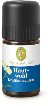 PRIMAVERA Hautwohl Kraftkonzentrat 5 ml - unterstützend bei vielfältigen Herausforderungen rund um die Haut - Aromaöl, Duftöl, ätherisches Öl - Aromatherapie - vegan
