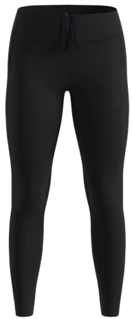 Odlo Essential Tights Damen Laufhose | Fitnessshort |Stützende Tights | Verbesserter Passform | Hoher Komfort | Damen