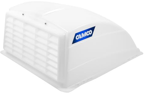 Camco 40431 RV White Roof Vent Cover