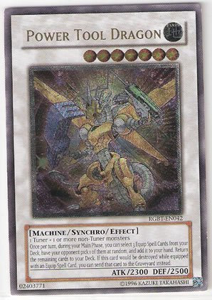Yu-Gi-Oh! - Power Tool Dragon (RGBT-EN042) - Raging Battle - Unlimited Edition - Ultimate Rare by Yu-Gi-Oh!