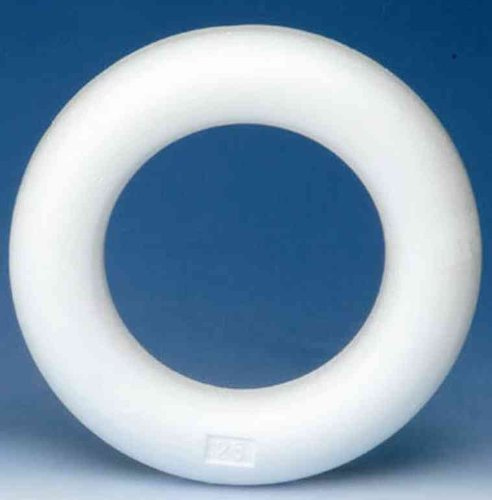 GLOREX Styroporring, Sytropor, Weiß, 15 x 3,5 x 15 cm, 6 3803 830