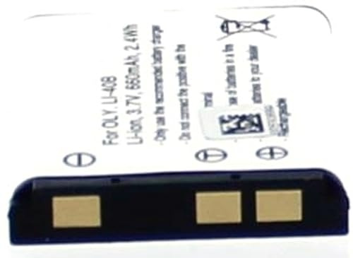 AGI 81494 Li-Ion 660 mAh 3,7 V Akku wiederaufladbar – Akkus (660 mAh,-Ionen (LiIon), 3,7 V, schwarz)