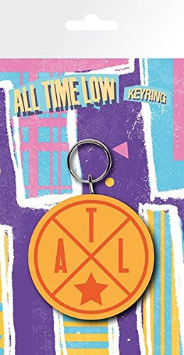 GB Eye Foto mit Aufschrift All Time Low, ATL Schlüsselanhänger, Mehrfarbig
