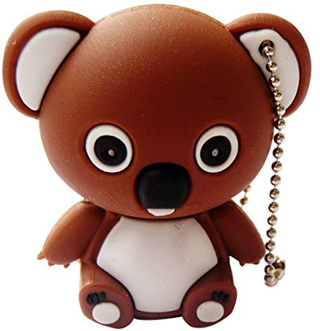 Ulticool - Koala Bär Braun 16 GB USB Flash Pen Drive - Bear Brown Memory Stick Daten Aufbewahrung - Speicherstick - Braun