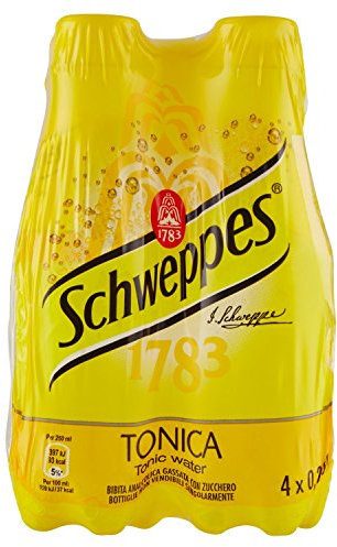 Schweppes - Tonica - 6 confezioni da 4 pezzi da 250 ml [24 pezzi, 6 l]