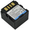 amsahr Grade A Celle della batteria (1200 mAh, 7.4 V) per JVC Grigio