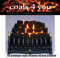 The Stove Wizard Gas Fire Replacement Coals 20 Gas Fire Ceramic square Coals, Boxed, for Gas, LPG, Bio Ethanol and Electric Fires Approximate size 20 medium 45mm x 45mm x 45mm