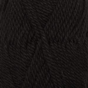 DROPS Knitting Wool - Nepal Alpaca Aran Crochet Yarn Suitable For Accessories - 8903 UNI Black