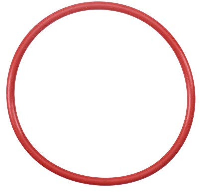 Othmro O-Ringe, 80 mm x 3,5 mm, Silikon, Rot, 1 Stück