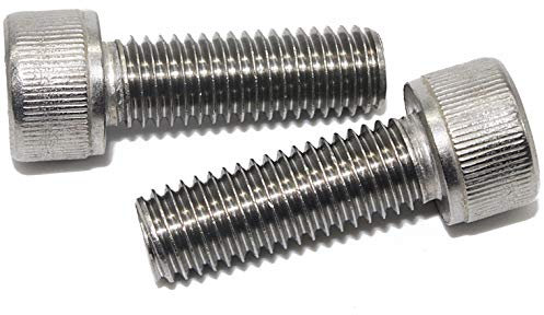 Zylinderschrauben mit Innensechskant DIN 912 M8 X 25 (10 Stück) Edelstahl A2 V2A Rostfrei Zylinderkopfschrauben