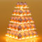 weddingwish 5 Tier Acrylic Cupcake Stand with LED Light, Clear Cupcake Stand for 50 Cupcakes, Cupcake Holder Tower Dessert Table Display Set for Birthday, Baby Shower, Tea Party and Wedding Décor