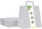 DeinPack Umweltschonende Papier Tragetaschen weiß I Papiertüten Geschenktüten Papiertragetaschen biologisch abbaubar, kompostierbar I 25 x weiß Papier Tüten 26 x 17 x 26 cm