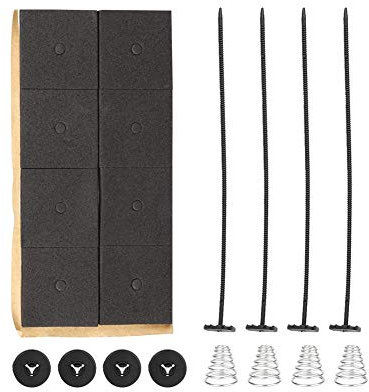 Yuecoom Universal Auto ElektrolüFter, Auto ElektrolüFter MotorlüFter, ABS mit Kunststoff-Kabelbinder für jeden Pkw-Lkw oder andere Kraftfahrzeuge