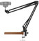 Boseen Webcam Stand Desk Mount - Suspension Boom Scissor Arm Webcam Holder with Desk Clamp Mount for Logitech Webcam C920 C922 C922x C920S C930e C930 C615 Brio 4K and Other Devices with 1/4 Thread