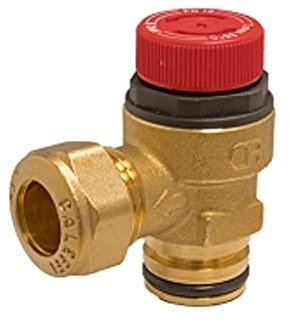 Caleffi – 6 Bar Pressure Relief Valve Circlip Connection F0000412