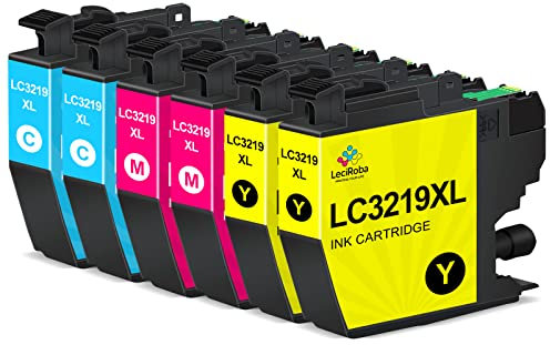LeciRoba LC3219XL druckerpatronen für Brother druckerpatronen LC3219 XL LC3219 LC3217 multipack für Brother MFC-J5330DW MFC-J6530DW MFC-J6930DW MFC-J5335DW MFC-J5730DW MFC-J6935DW MFC-J5930DW (6 PACK)