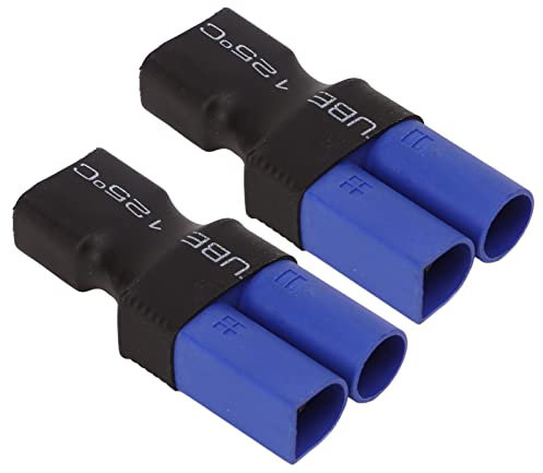 VGEBY T Buchse auf EC5 Stecker Adapter, 2 Stück T Stecker auf EC5 Adapter Buchse auf Stecker für RC Auto Flugzeug Boot RC Batterie Wireless Connector