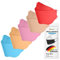 TubeRoo FFP2 Maske Fischform Bunt Set Farbenfroh 100 Stück 5 Farben, Made in Germany, Versand aus Deutschland, weiche Bänder Atemschutzmaske