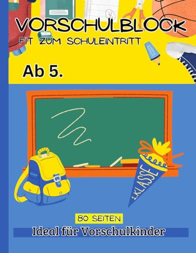 Vorschulblock: - Ideal für Vorschulkinder