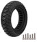 10 Zoll 80/65-6 Vollreifen 10x3,0 für Zero 10x für KUGOO M4 Elektroroller 255x80 E Scooter Reifen(Tire+Screws)